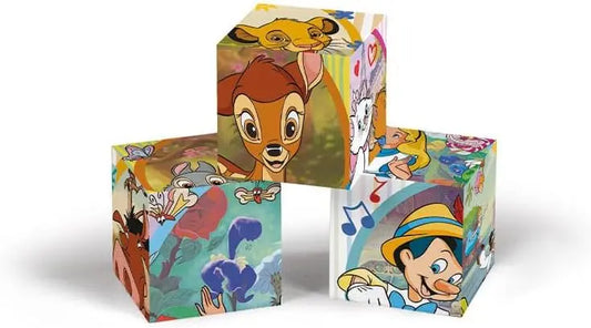 Cubi klocki 12 disney classic