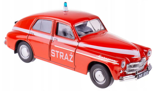 Model PRL Warszawa M20 Straż pożarna B-252
