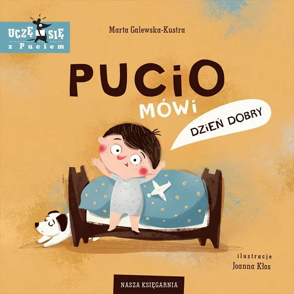 Książeczka - Pucio mówi dzień dobry