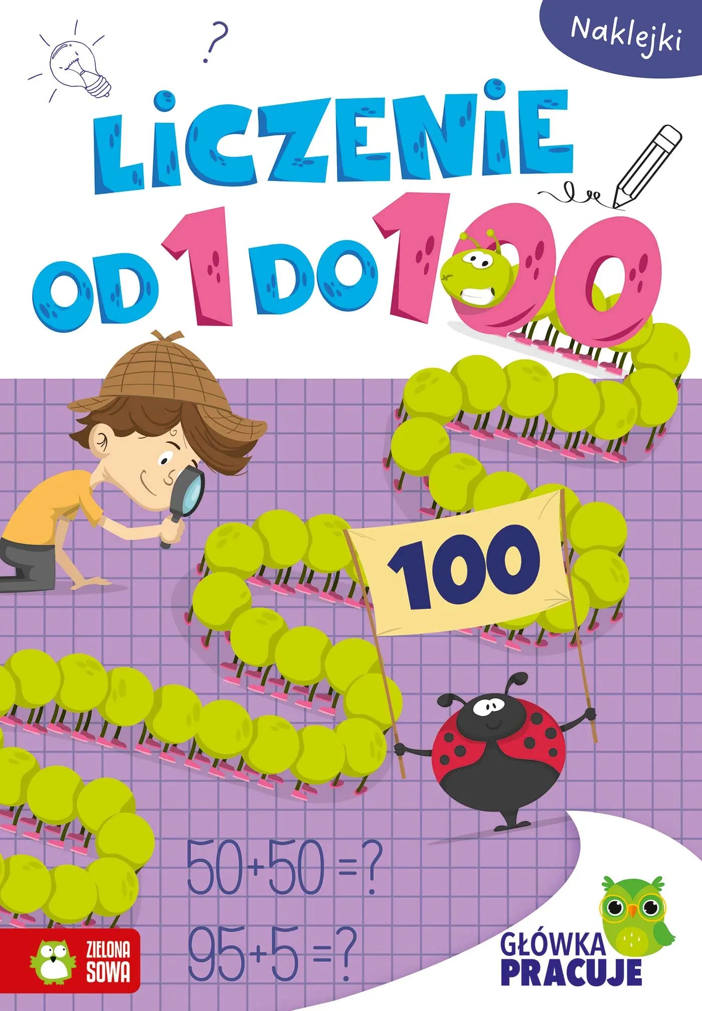 Główka pracuje Liczenie od 1 do 100 86565
