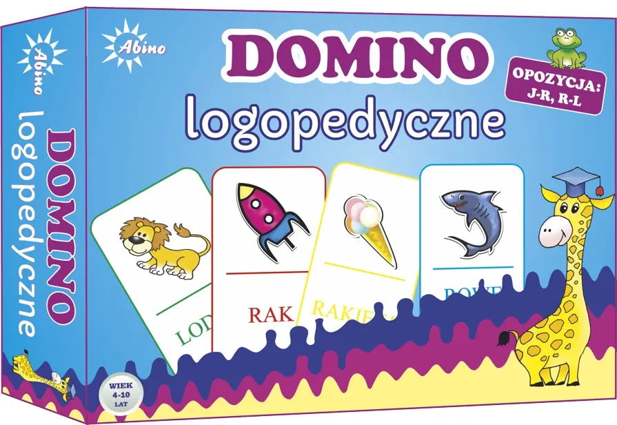 Domino logopedyczne K-G K-T 72762