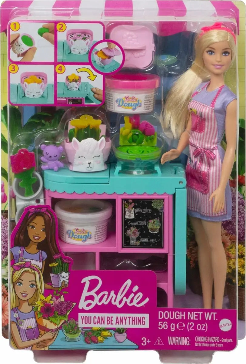 Barbie Kwiaciarnia zestaw + lalka