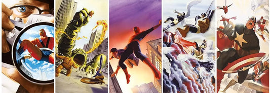 Puzzle 1000 panorama marvel