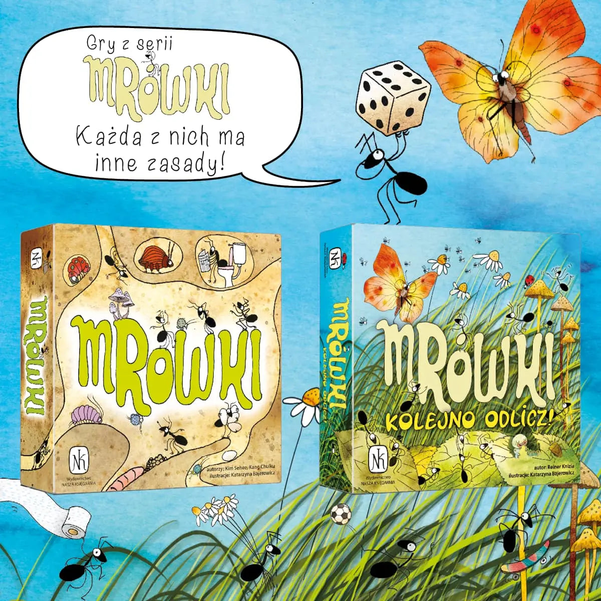 Gra mrówki kolejno odlicz!
