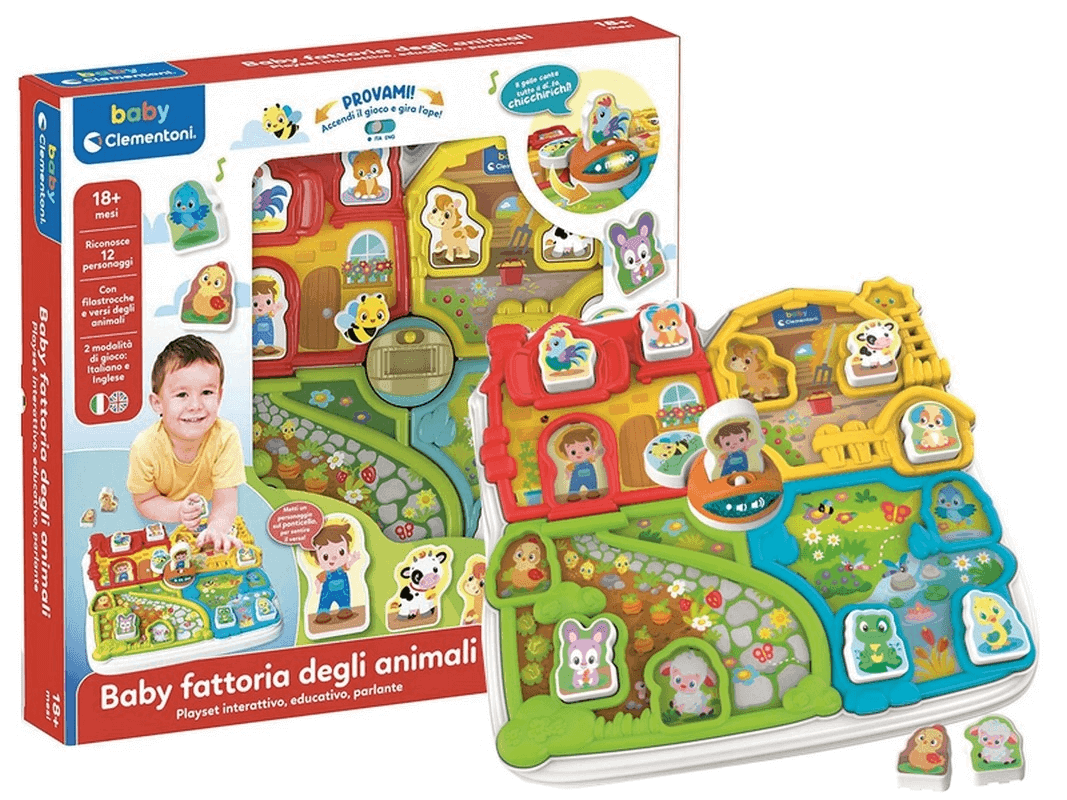Clementoni baby interaktywna farma