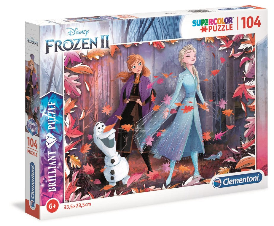 Puzzle 104 brilliant frozen 2