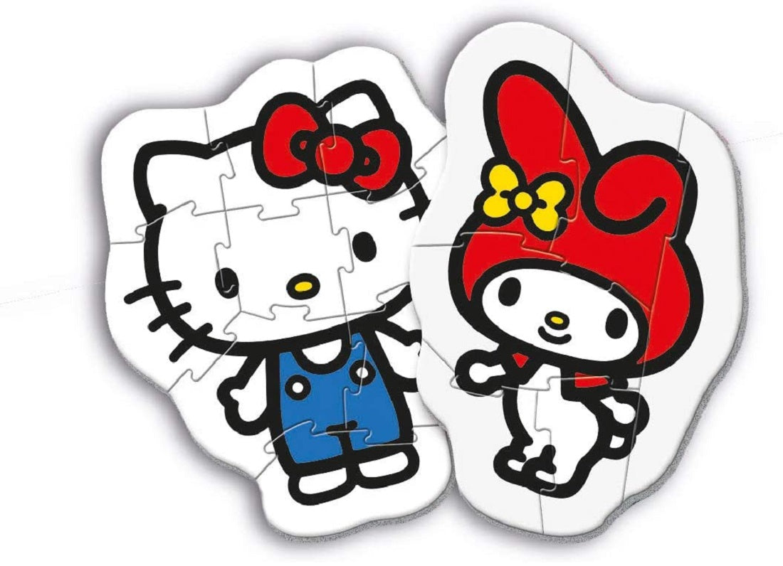 Moje pierwsze puzzle hello kitty