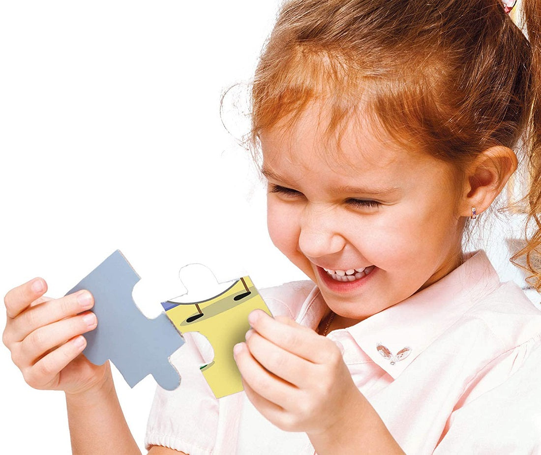 CLEMENTONI Puzzle 104 MAXI Super Kolor Świnka Peppa 23735
