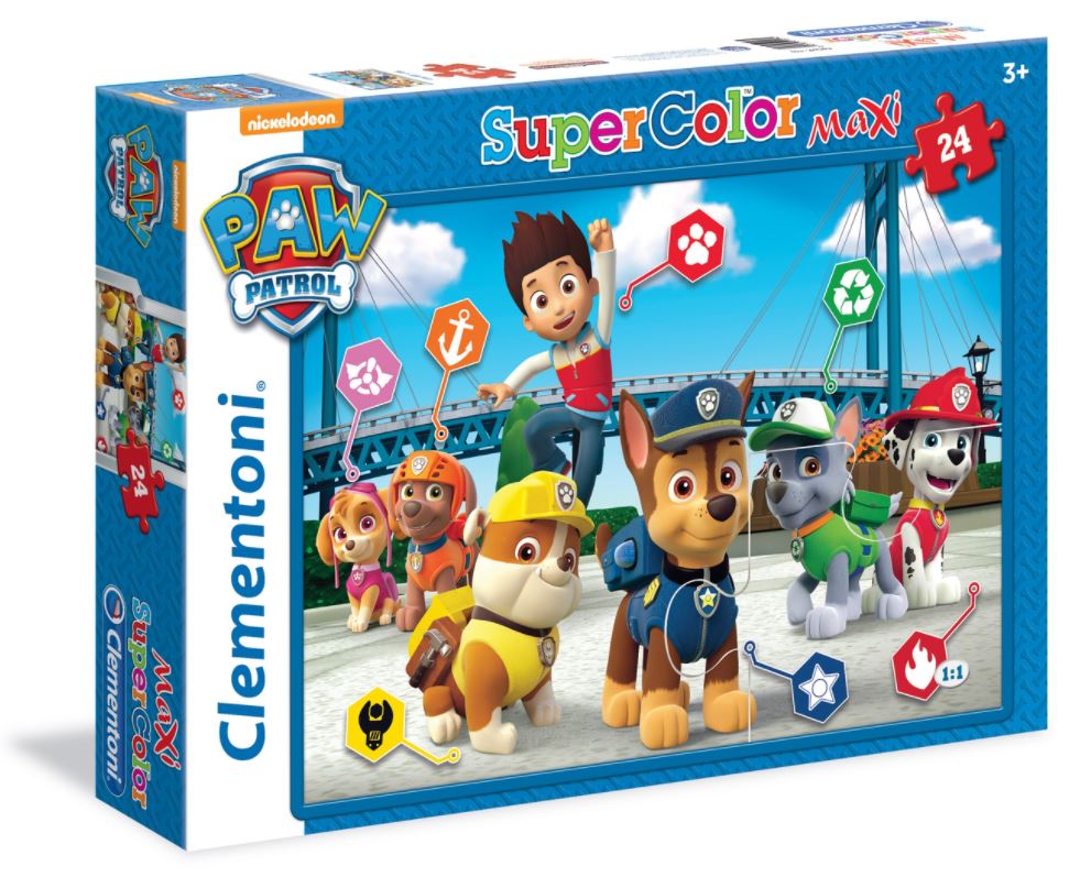 Psi patrol 24 el supercolor puzzle