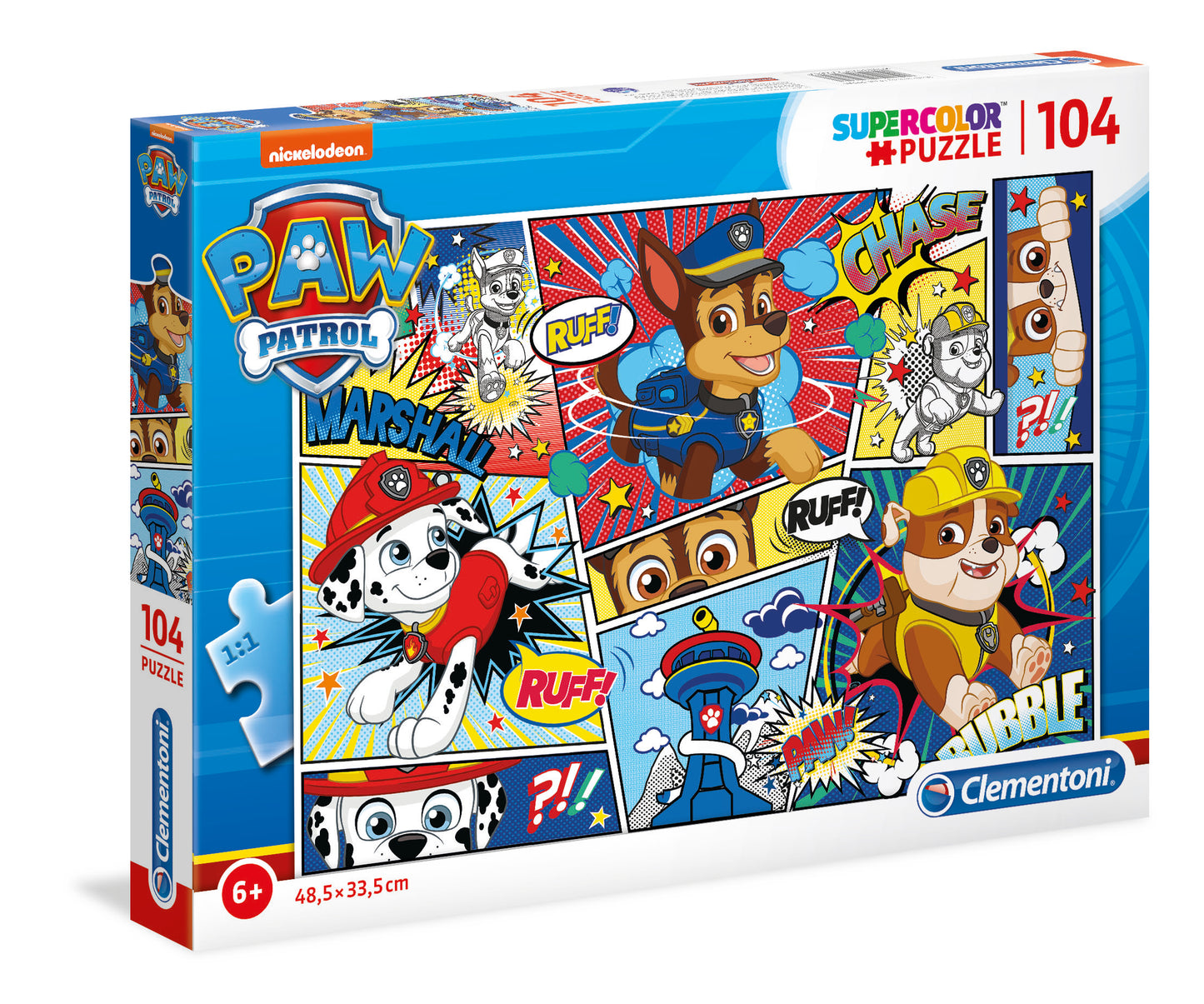 CLE puzzle 104 SuperKolor Psi Patrol 27261