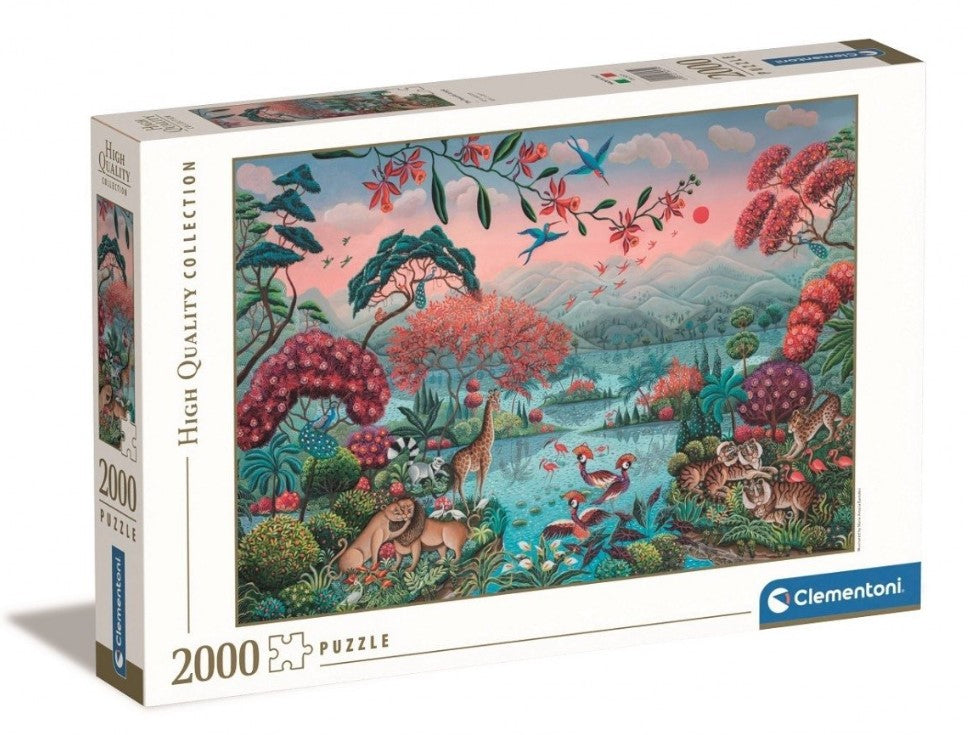 CLE puzzle 2000 HQ The Peaceful Jungle 32571