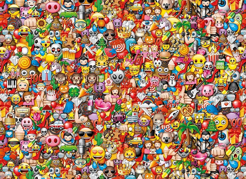 Clementoni puzzle 1000 impossible emoji
