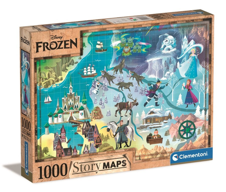 CLE puzzle 1000 StoryMaps Frozen 39666