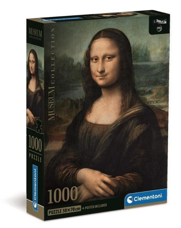 CLE puzzle 1000 Compact Museum Leonardo-Gio. 39708