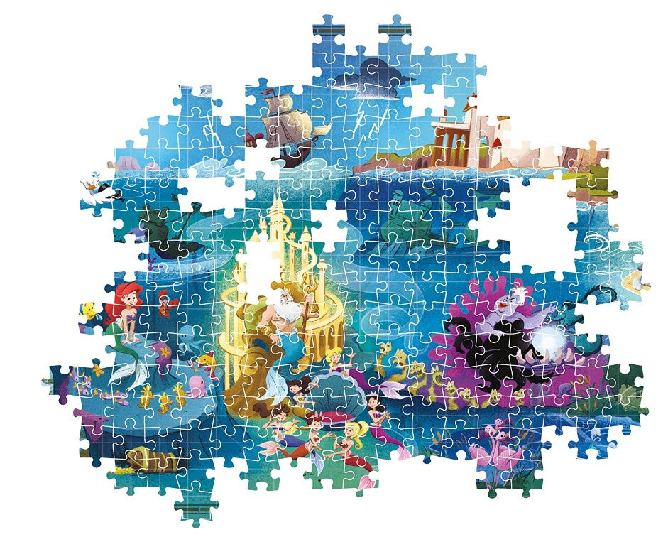 CLE puzzle 1000 Compact Disney Merm.39783