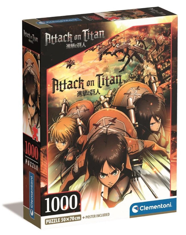 CLE puzzle 1000 Compact Anime AttackOnTitans 39923