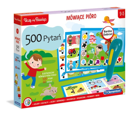 CLE Mówiące pióro 500 pytań 50651