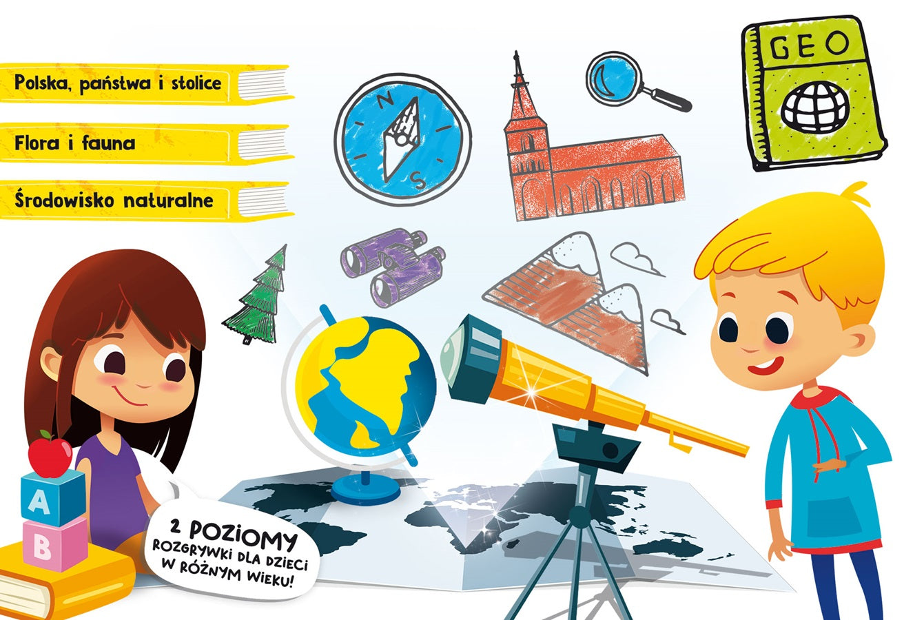 Lisciani I'm a genius Quiz Geografia 67107