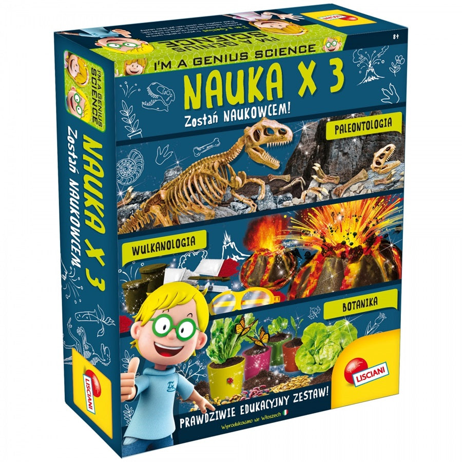 Lisciani Im a genius Nauka X3 82131 82834