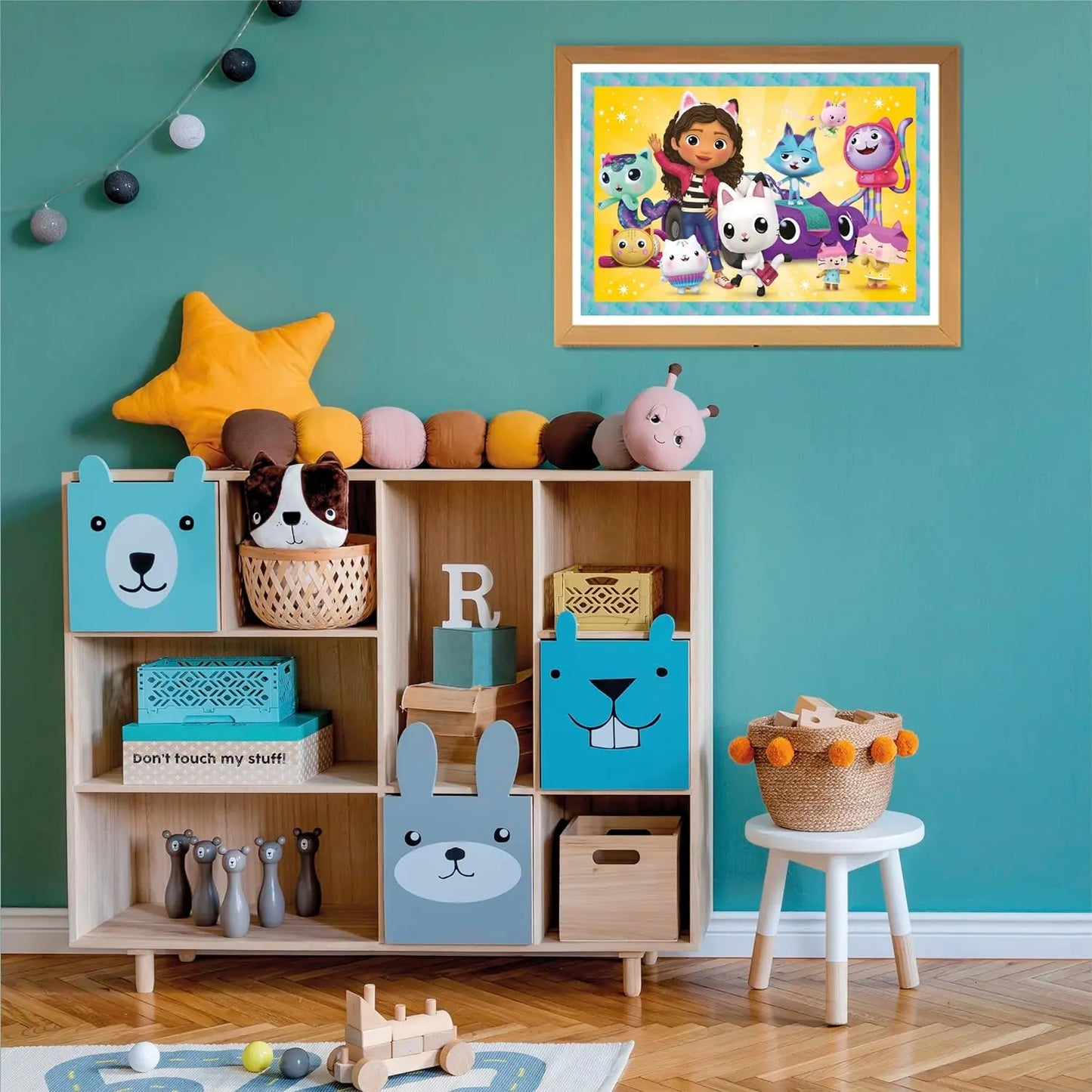 Puzzle 24 maxi super kolor koci domek gabby