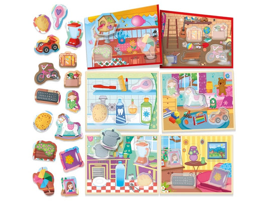 HEADU Montessori mój mały domek 2-5 20836