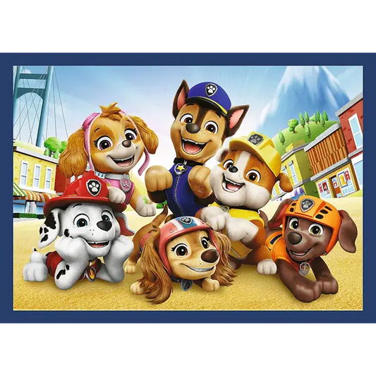 Puzzle Premium Plus Kids, Psi Patrol 4 x 88 el. Psia straż