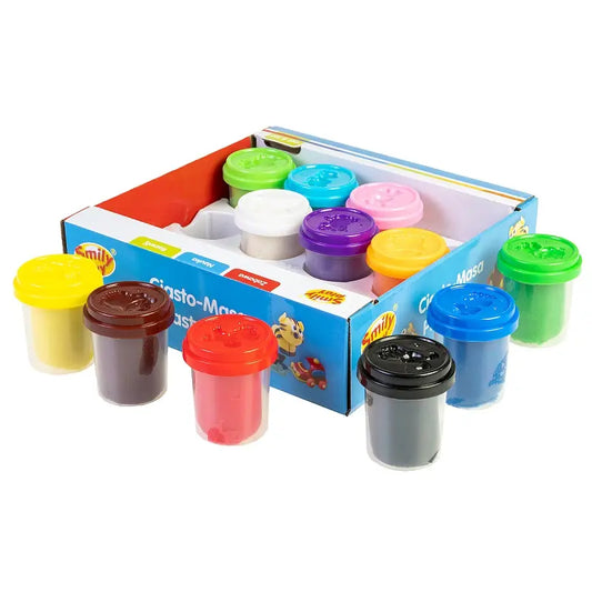 Ciasto-masa plast.12kol SmilyPlay SP83348