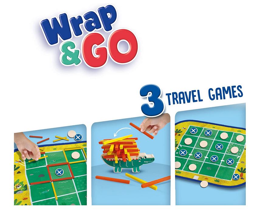 SES Gry podróżne Wrap&Go 3w1 02235 22358