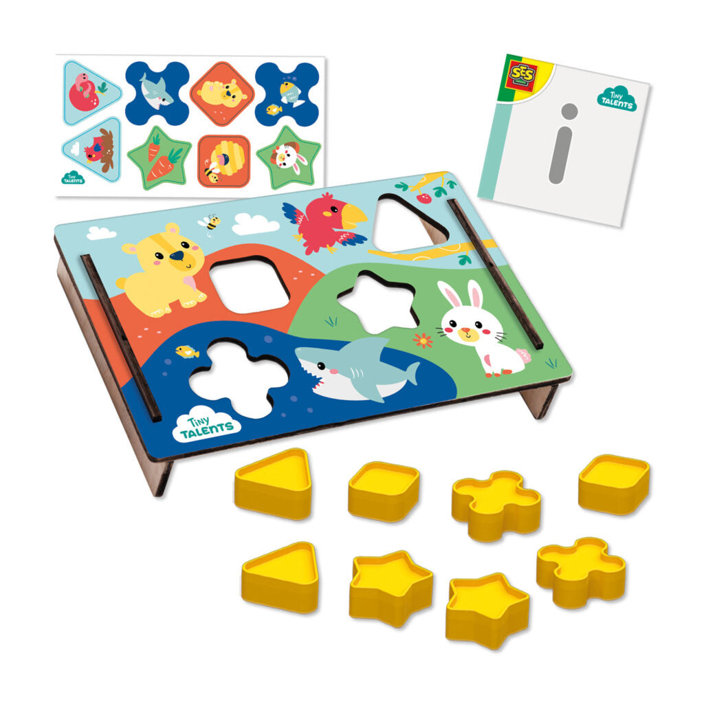 Puzzle sorter kształtów