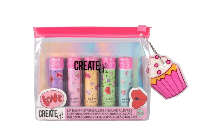 CREATE IT! balsam d/ust 5szt+kosmetyczka 84531 /8
