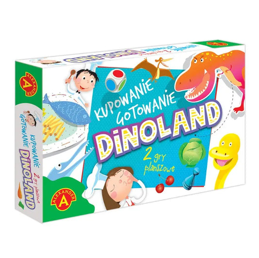 Dinoland - 2 gry Kupowanie,Gotowanie 26504