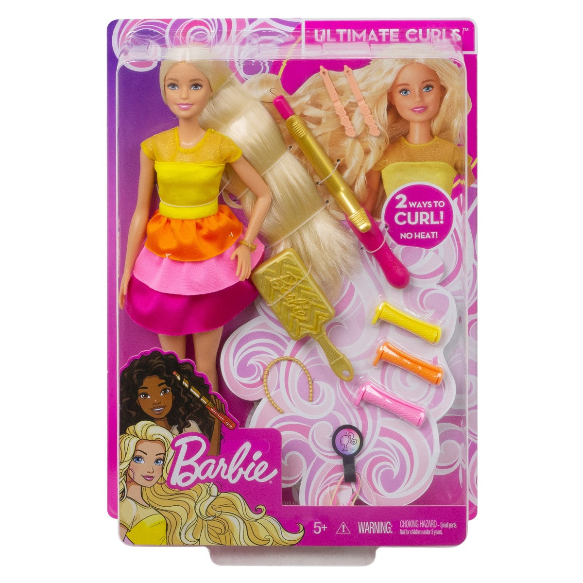 MATTEL Barbie lalka Stylowe loki GBK24