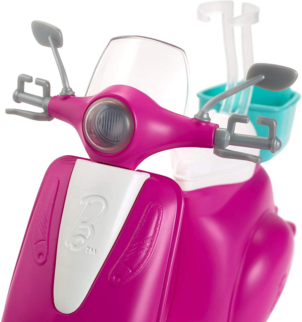 Barbie lalka + skuter GBK85 /4