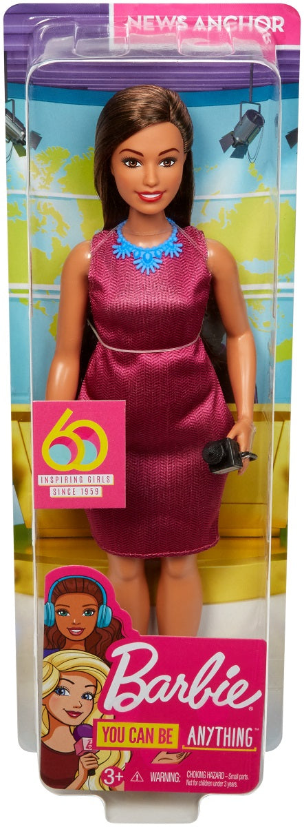 Barbie 60 urodziny lalka kariera GFX23 GFX27