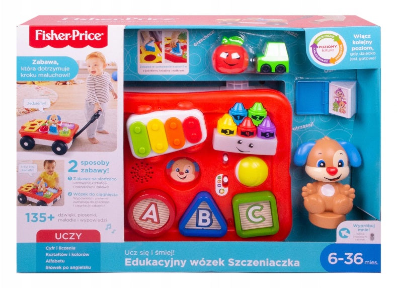 FP edukacyjny wózek Szczeniaczka GHV14 /2