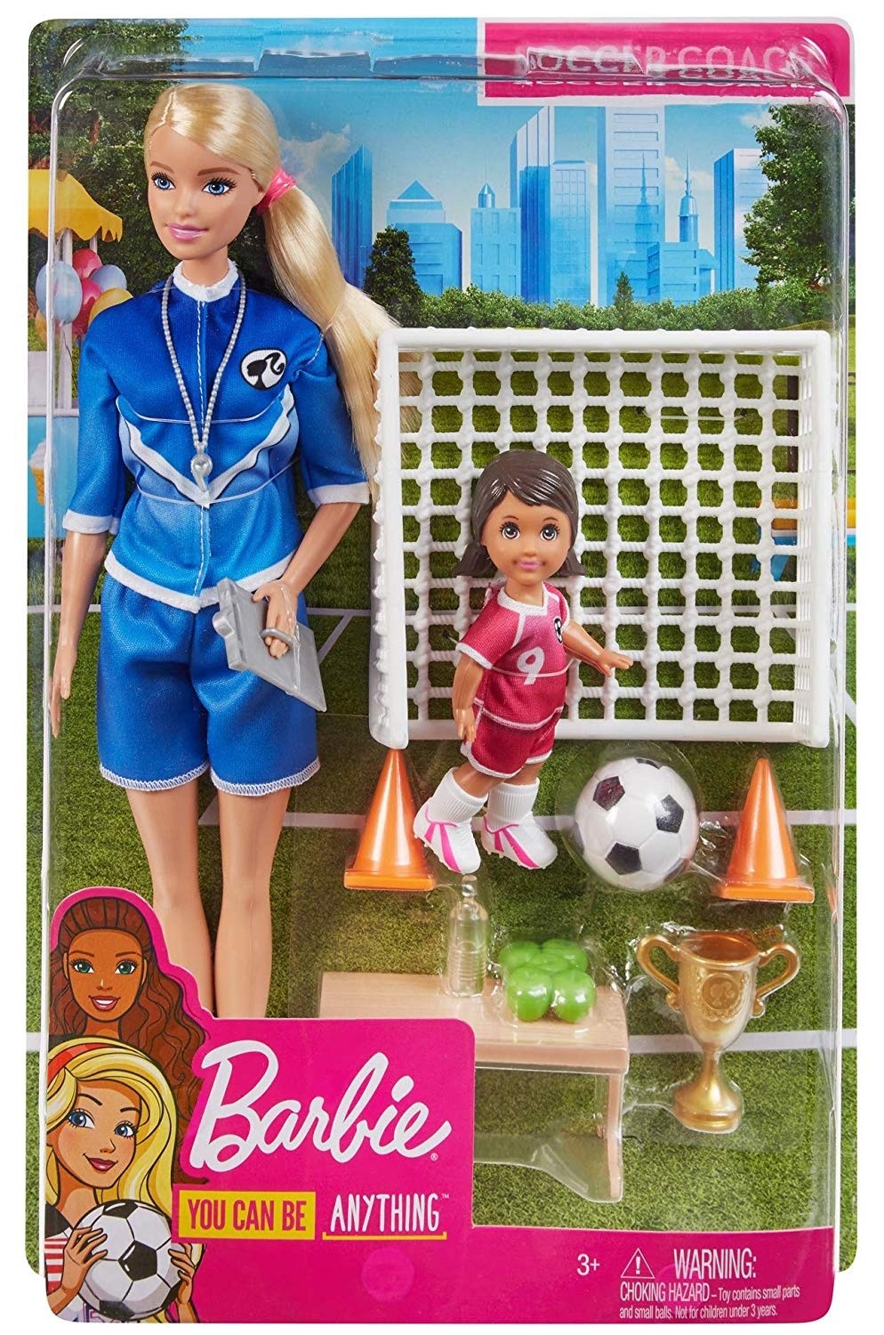 Barbie Trenerka piłki nożnej GLM47 6
