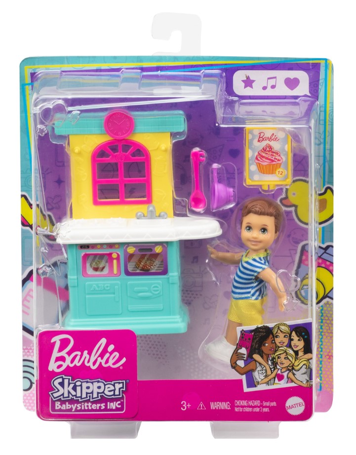 Barbie Skipper zestaw z kuchenką GRP16 /4