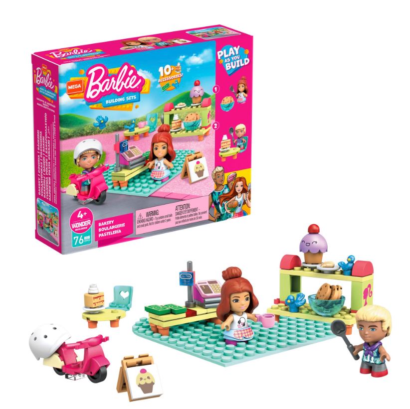MEGA BLOKS Barbie klocki cukiernia GWR32 /6