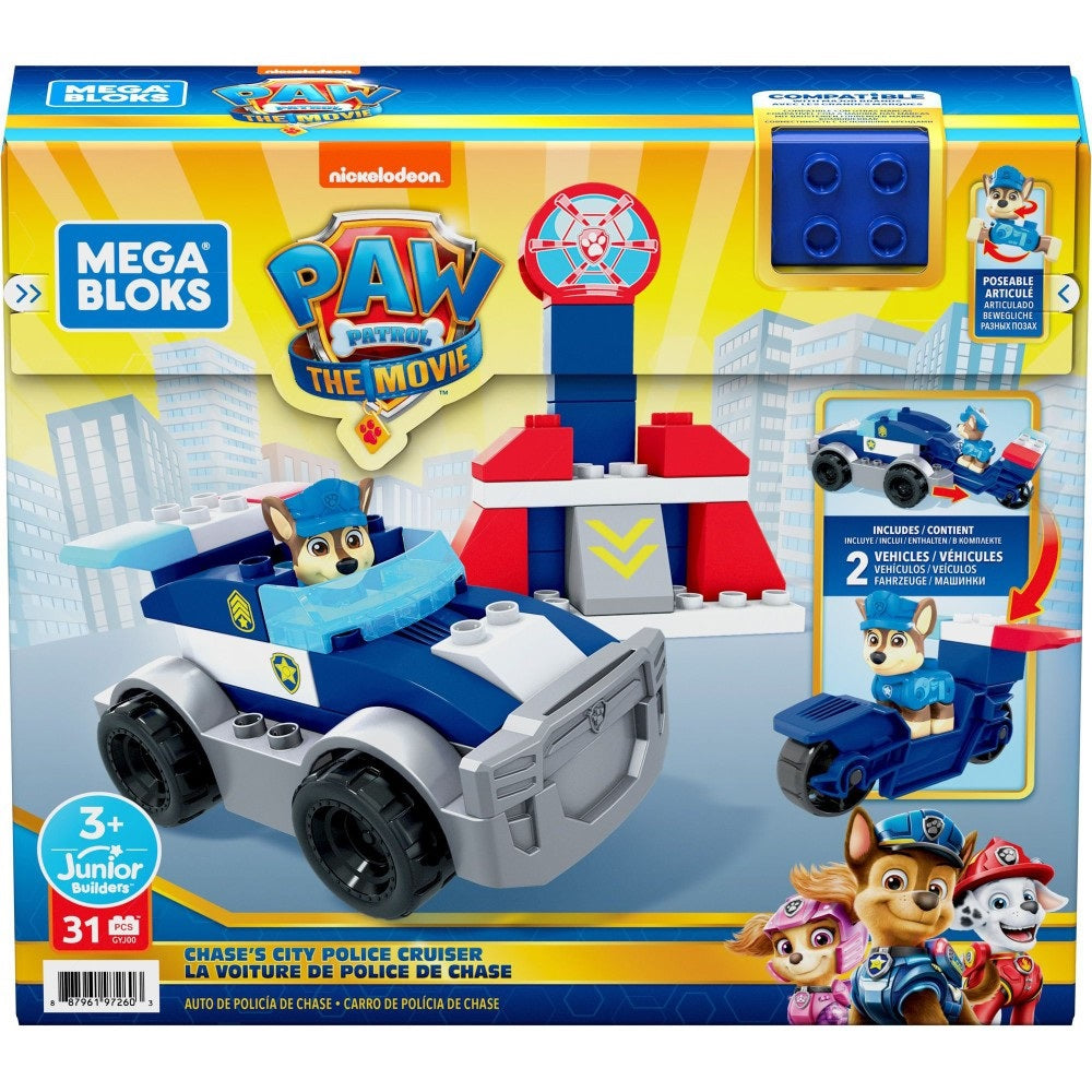 MEGA BLOKS Psi Patrol Radiowóz Chase'a GYJ00