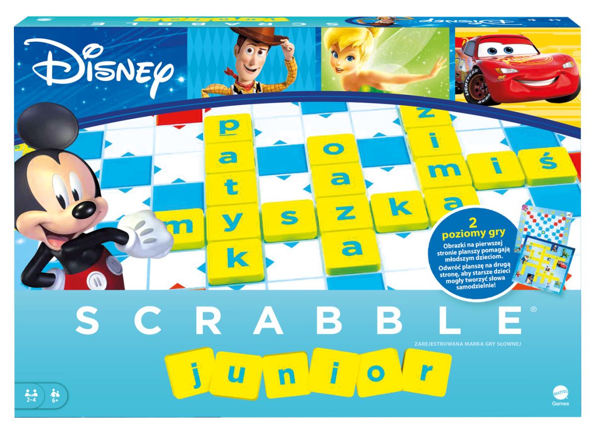 Gra SCRABBLE Junior Disney HBF11 /6