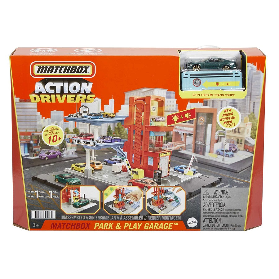 MATCHBOX Prawdz.Przyg.Garaż św/dźw HBD74 HBL60/3