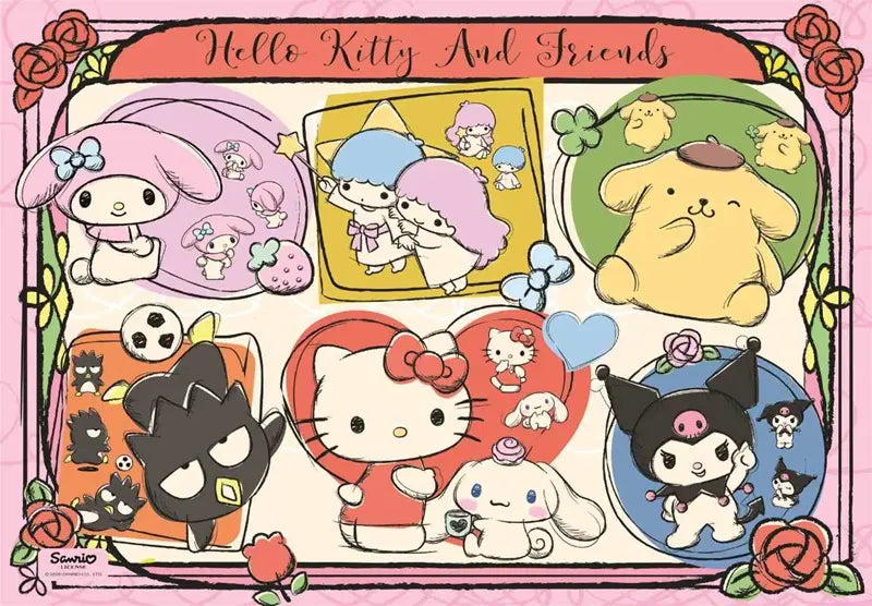 Puzzle 1000 Compact Hello Kitty