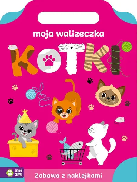 Książeczka - Moja walizeczka. Kotki
