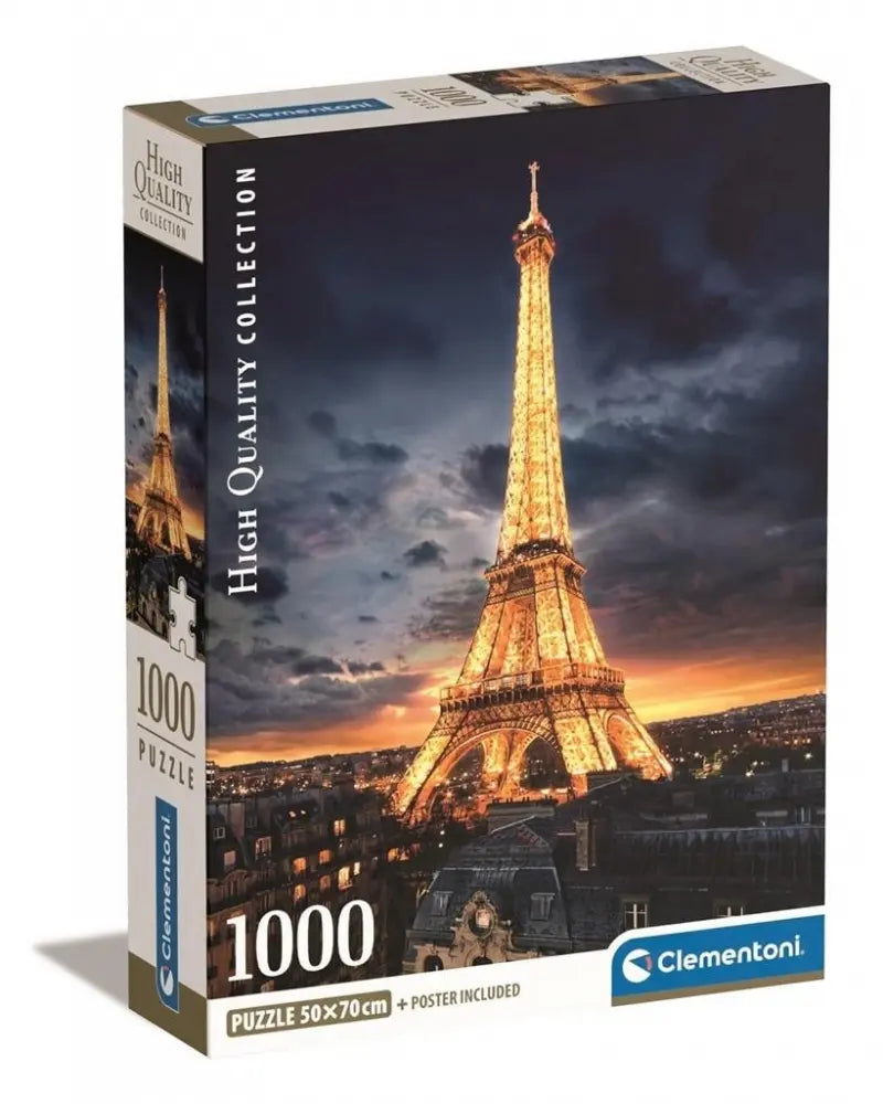 Puzzle 1000 elementów Compact Wieża Eiffla