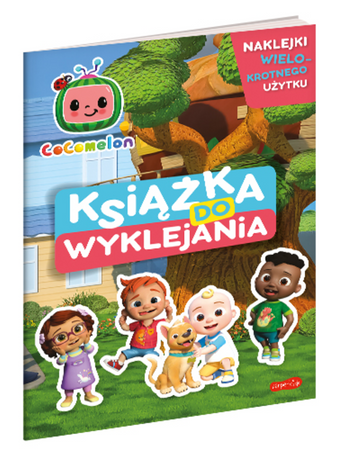 Cocomelon książka do wyklejania
