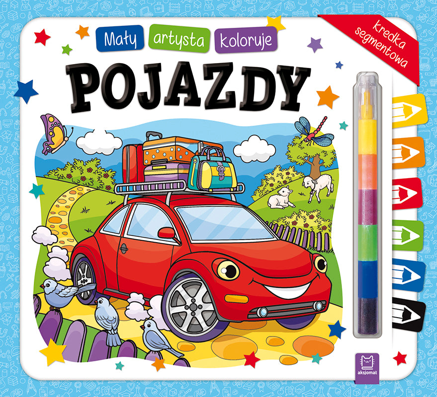 Mały artysta koloruje pojazdy 58.11.13.0 65375