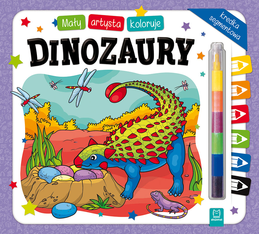 Mały artysta koloruje dinozaury 58.11.13.0 65382