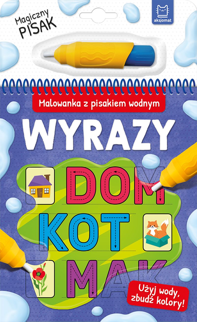 Malowanka z pisakiem wodnym Wyrazy 69144