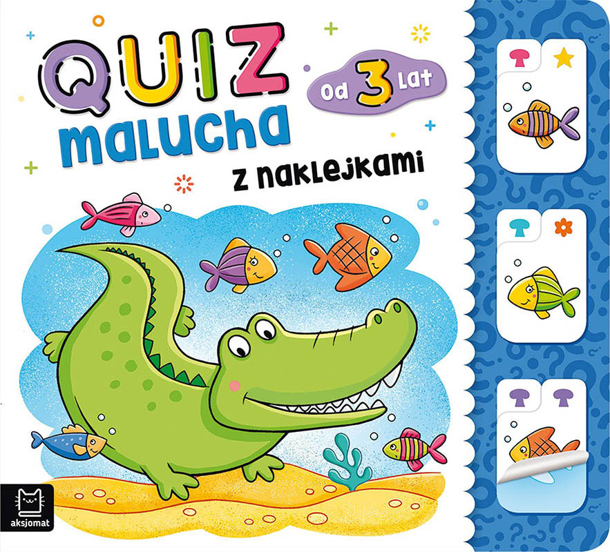 Quiz malucha z naklejkami 3+ 58.11.13.0 69960