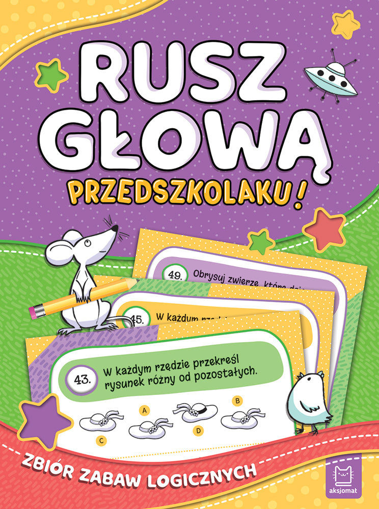 Zbiór zabaw logicznych Rusz głową,przedszk.30225